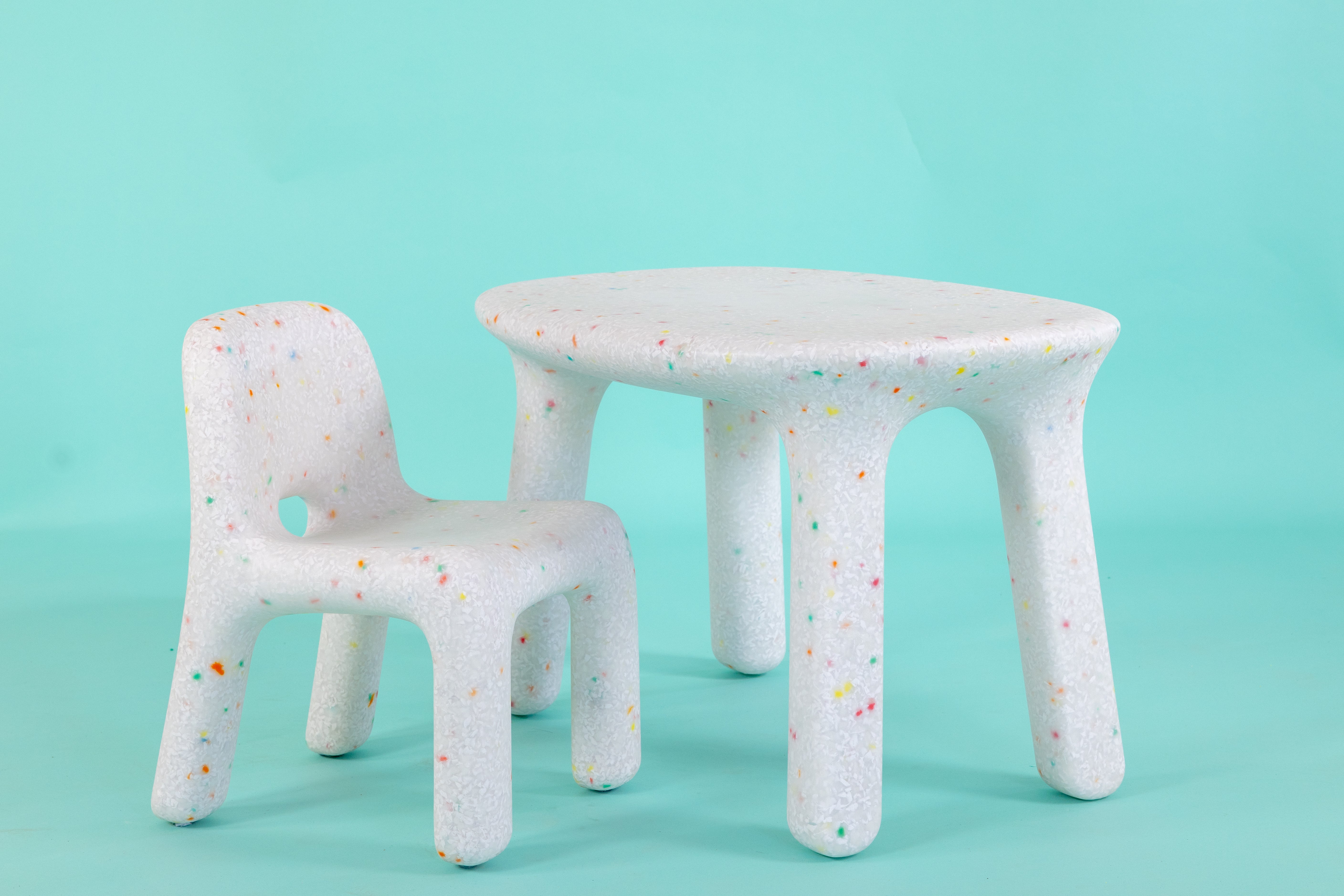 Recycled Speckled Table