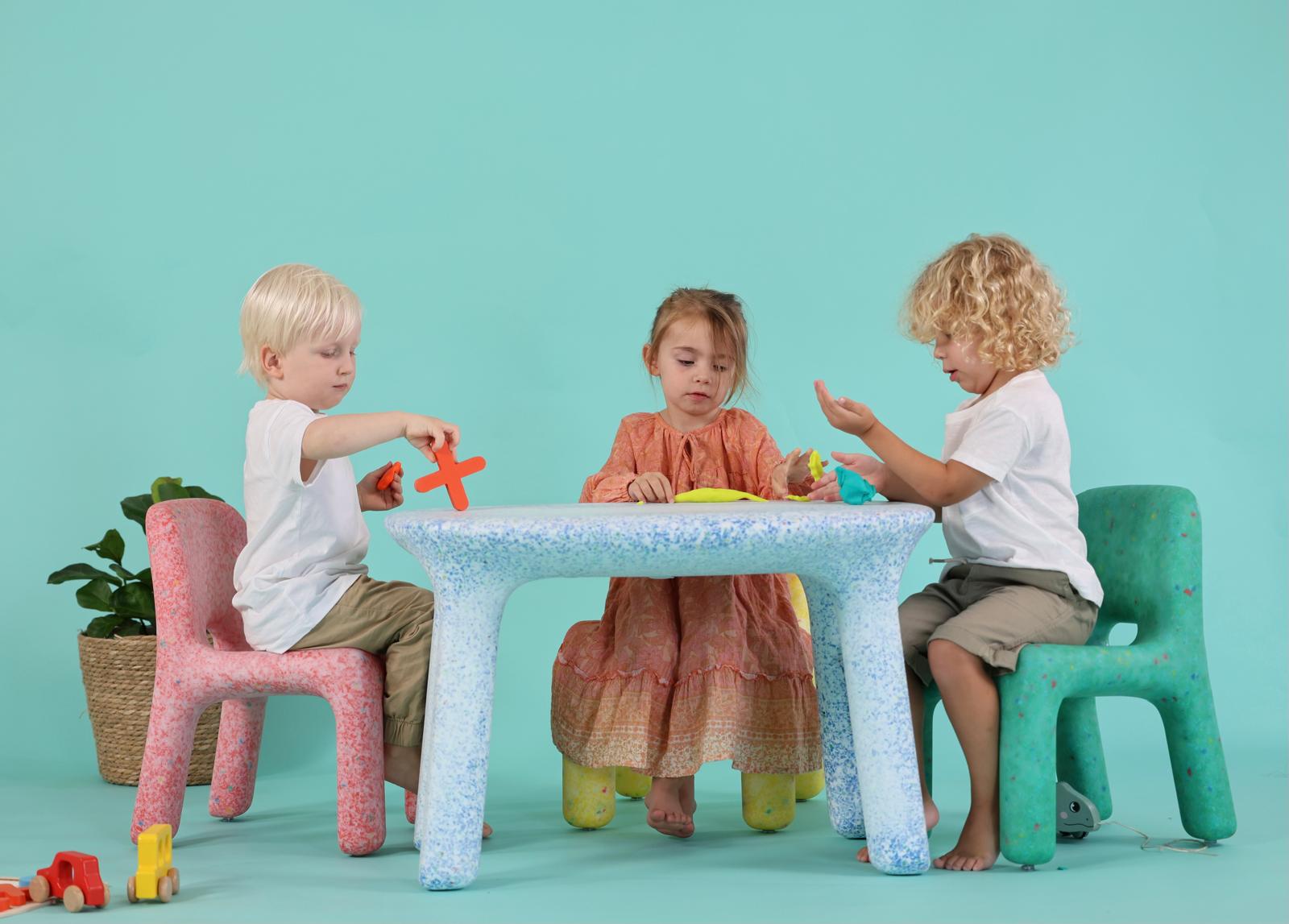 Recycled Speckled Table