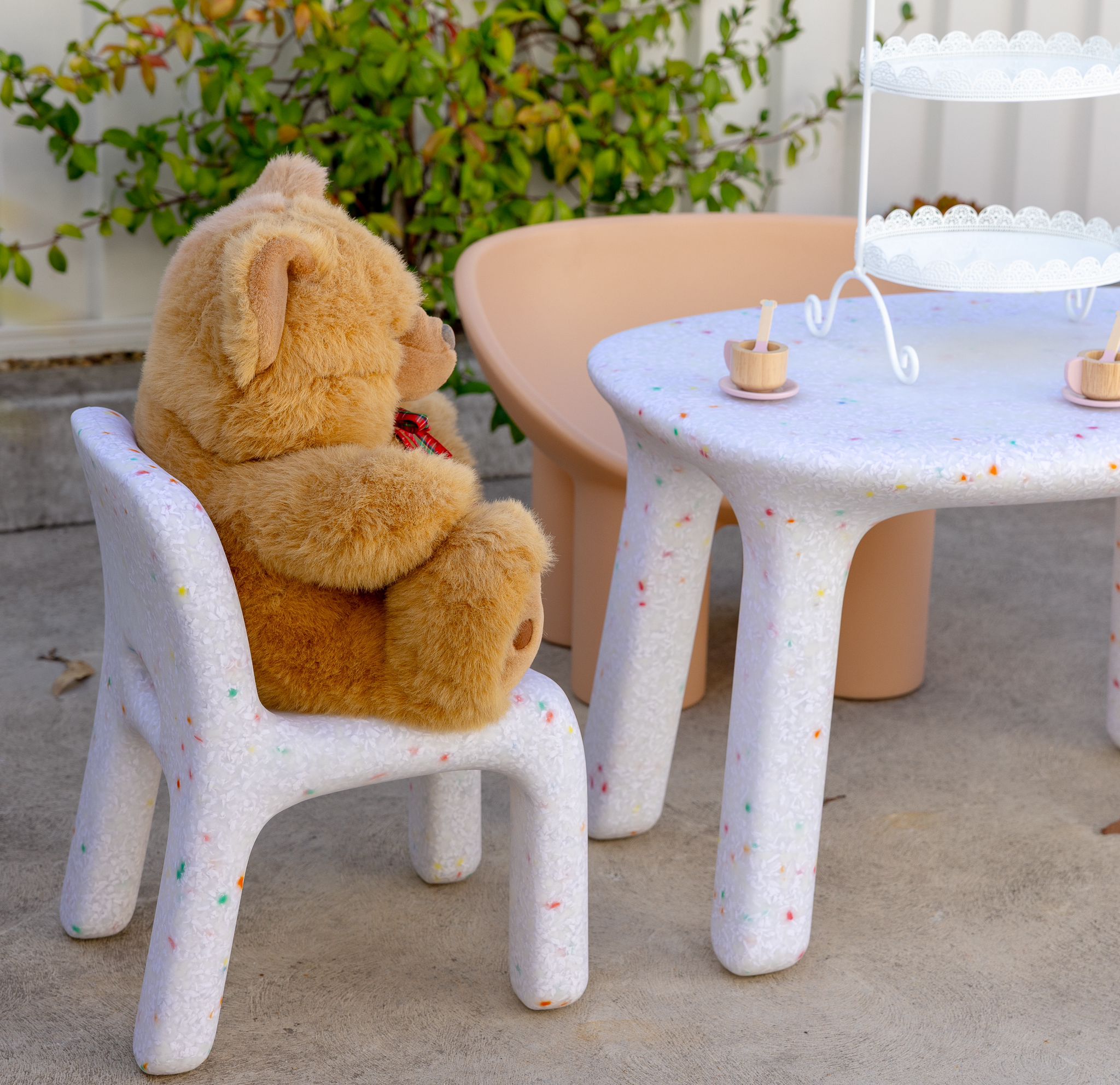 Recycled Speckled Table