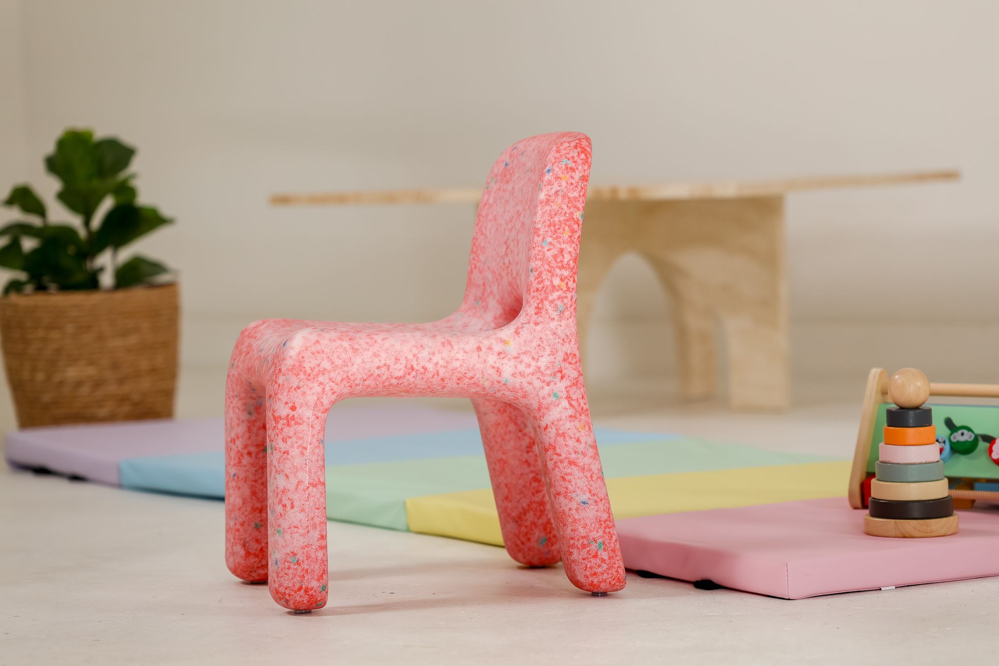 Recycled Speckled Chair